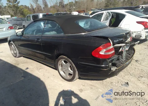 2004 Mercedes-Benz Clk 500 из США, поврежденный, VIN WDBTK75G14T004793
